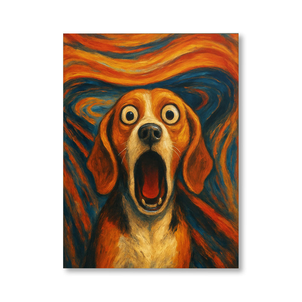 The Scream — Custom Pet Portrait