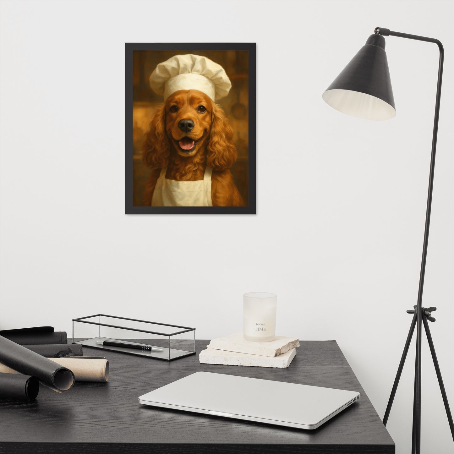 The Chef — Custom Pet Portrait