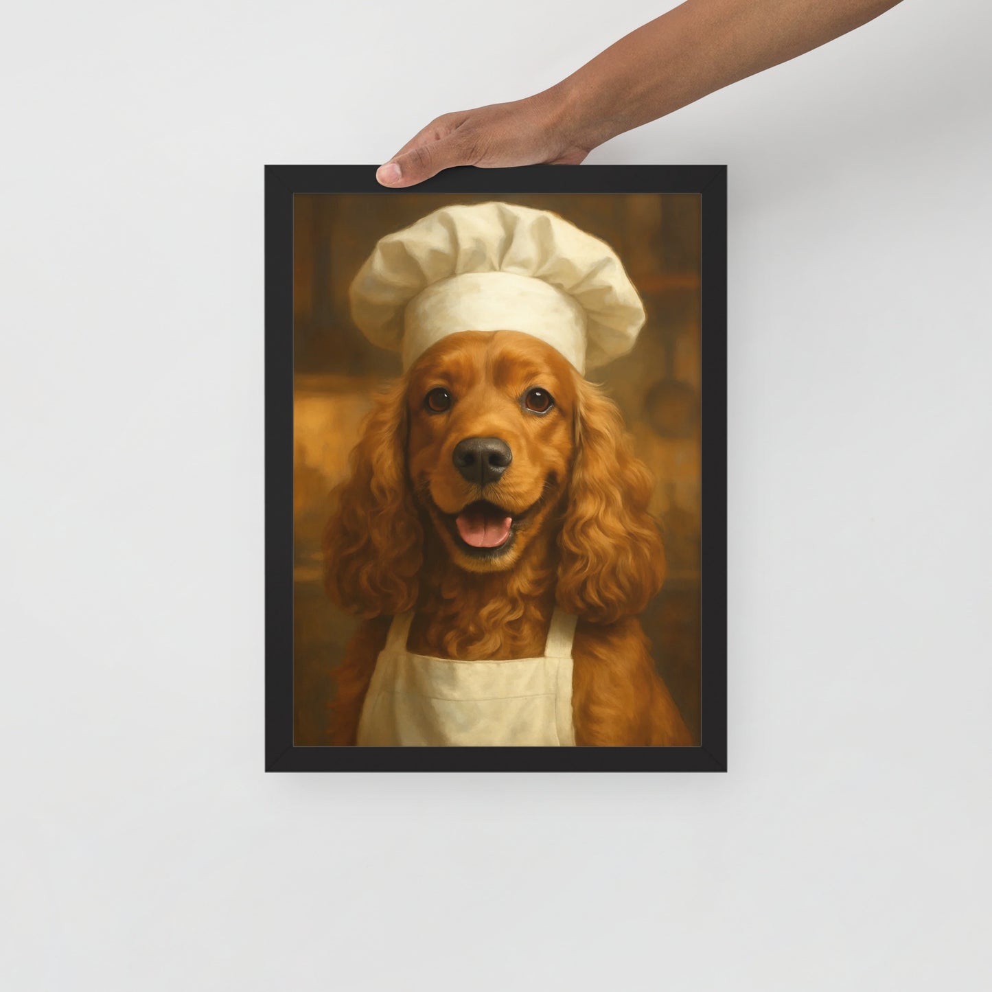 The Chef — Custom Pet Portrait