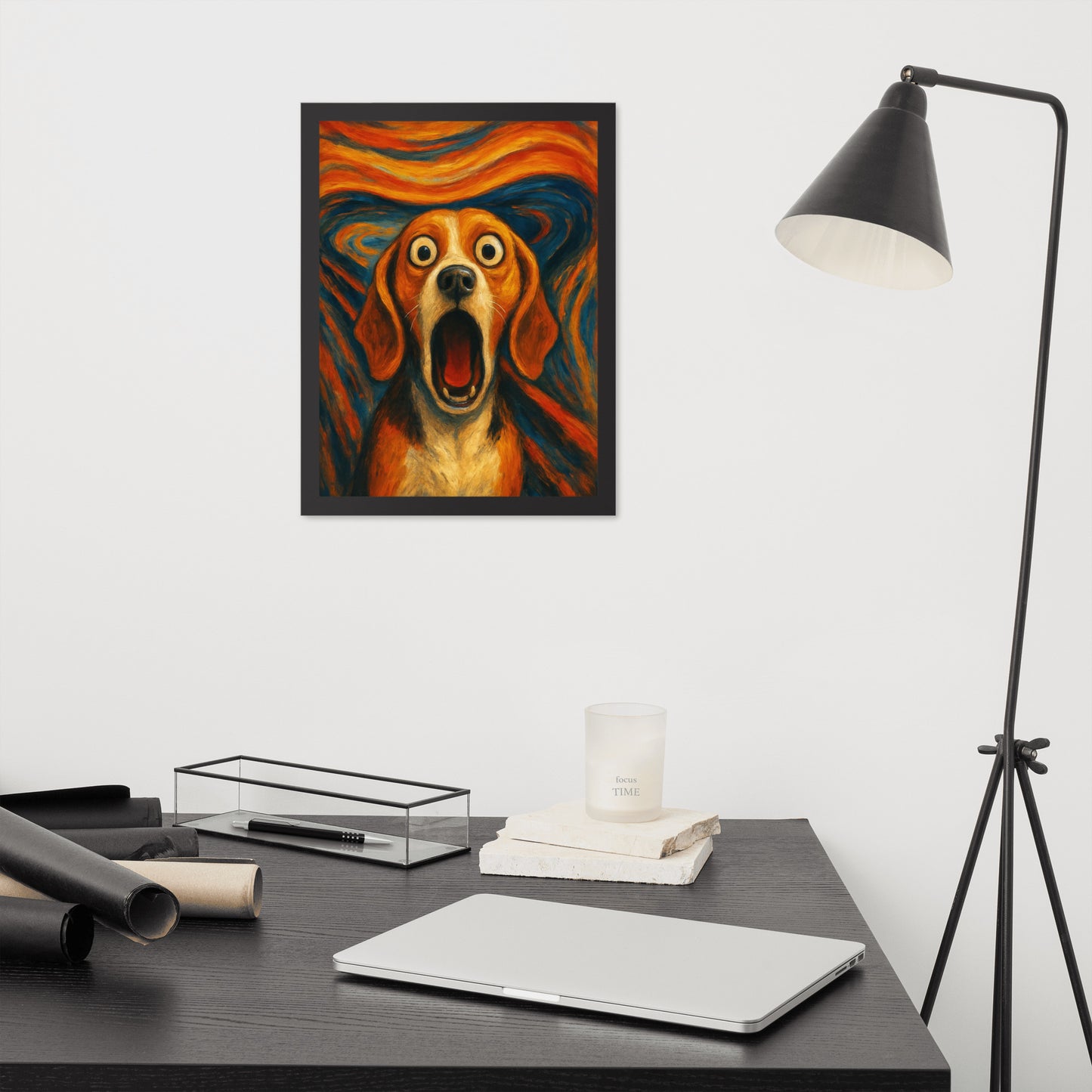 The Scream — Custom Pet Portrait