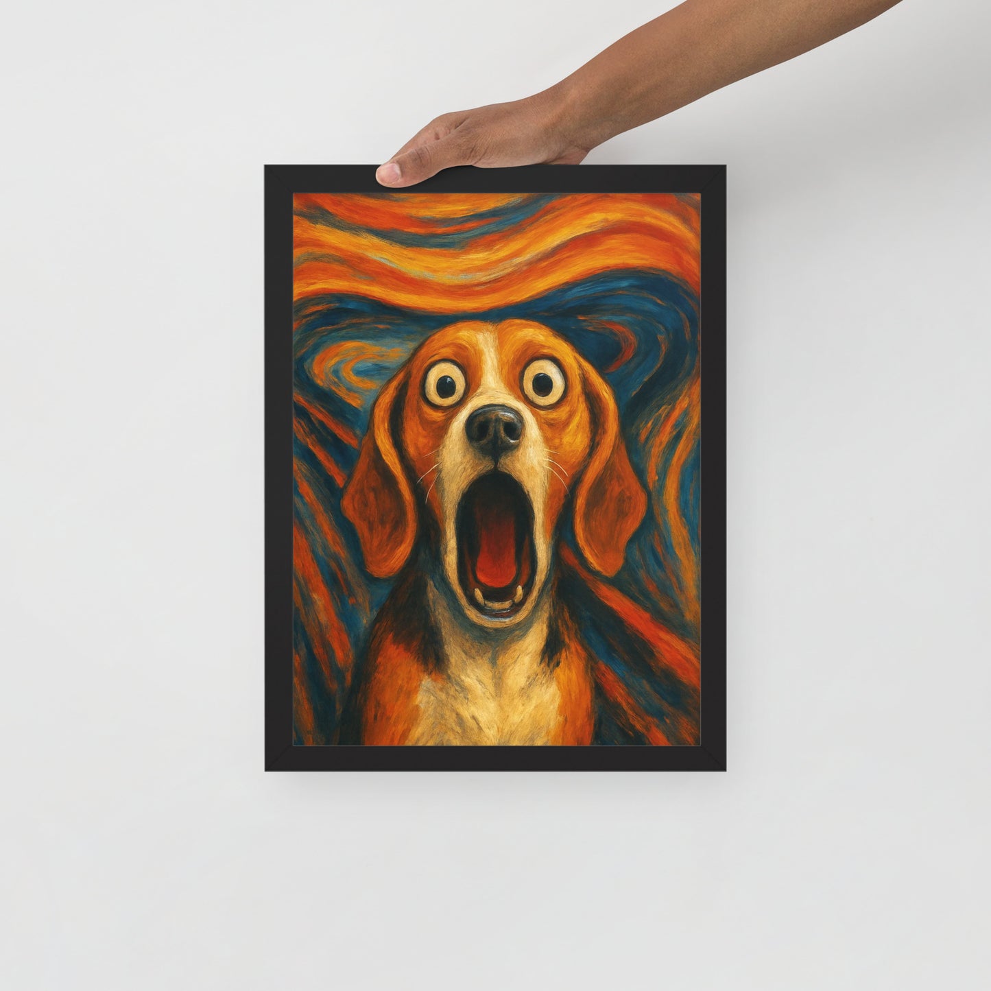 The Scream — Custom Pet Portrait