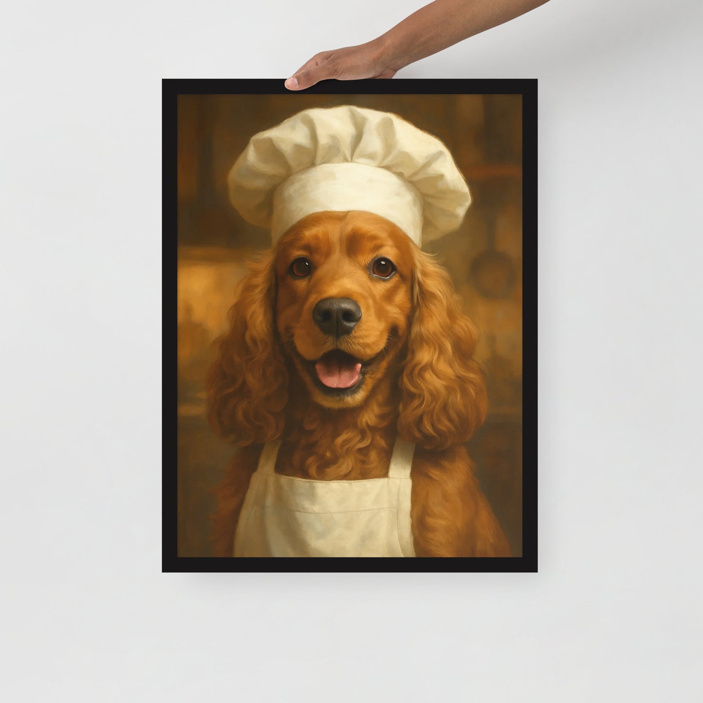 The Chef — Custom Pet Portrait