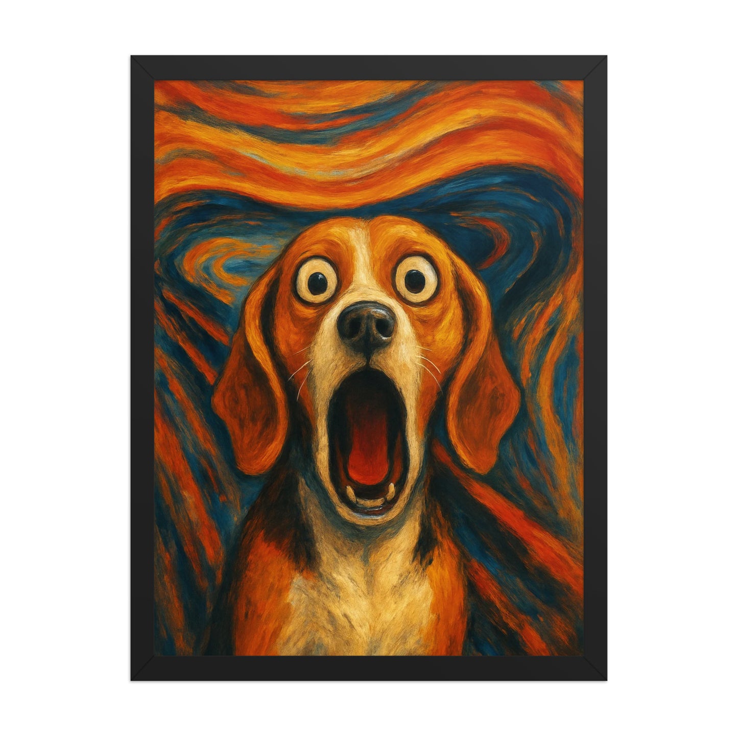 The Scream — Custom Pet Portrait