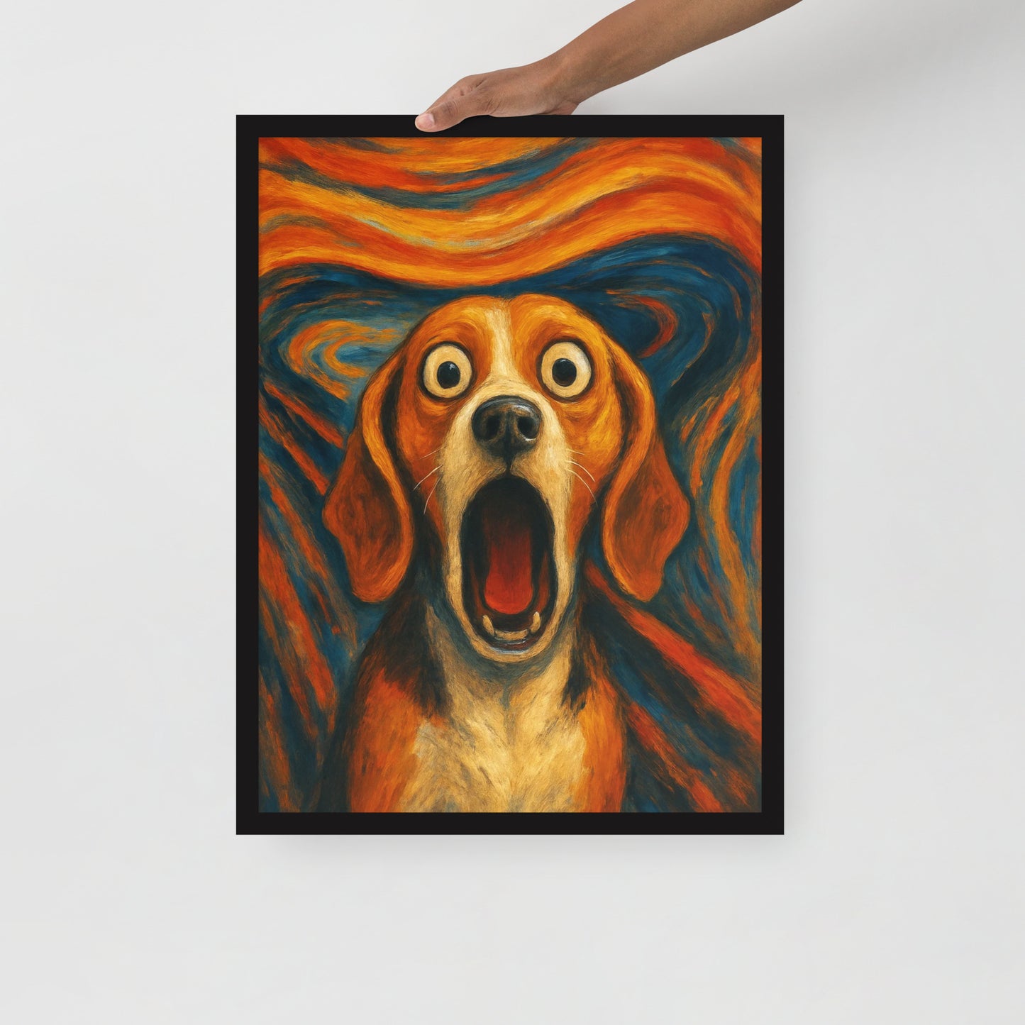 The Scream — Custom Pet Portrait