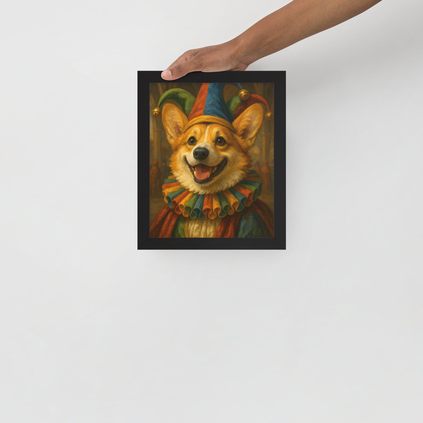 The Royal Jester — Custom Pet Portrait