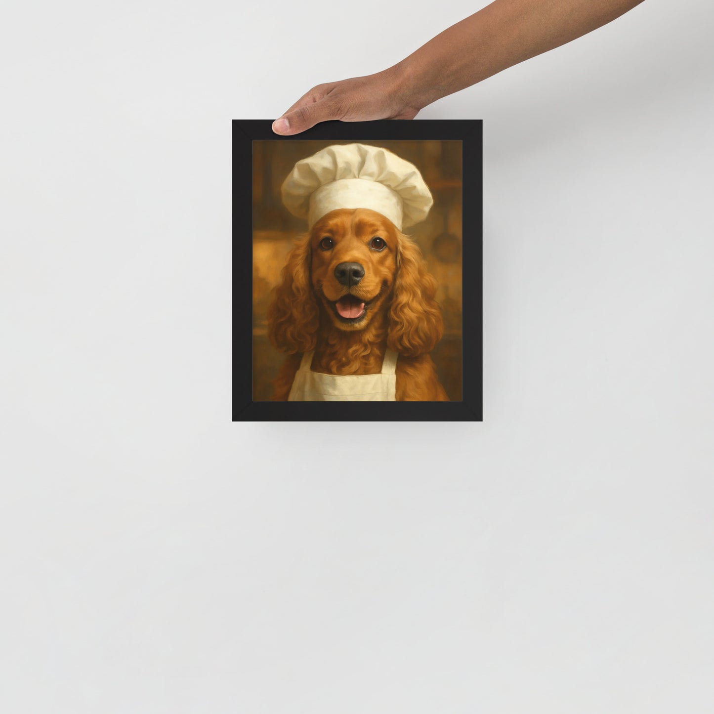 The Chef — Custom Pet Portrait