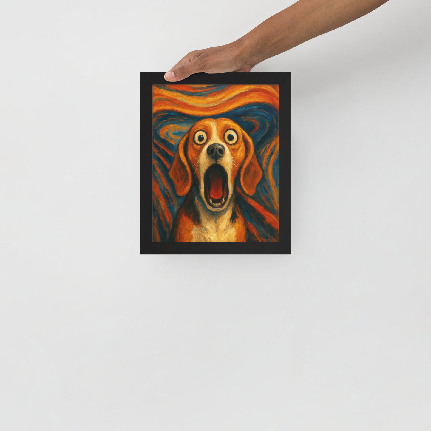 The Scream — Custom Pet Portrait