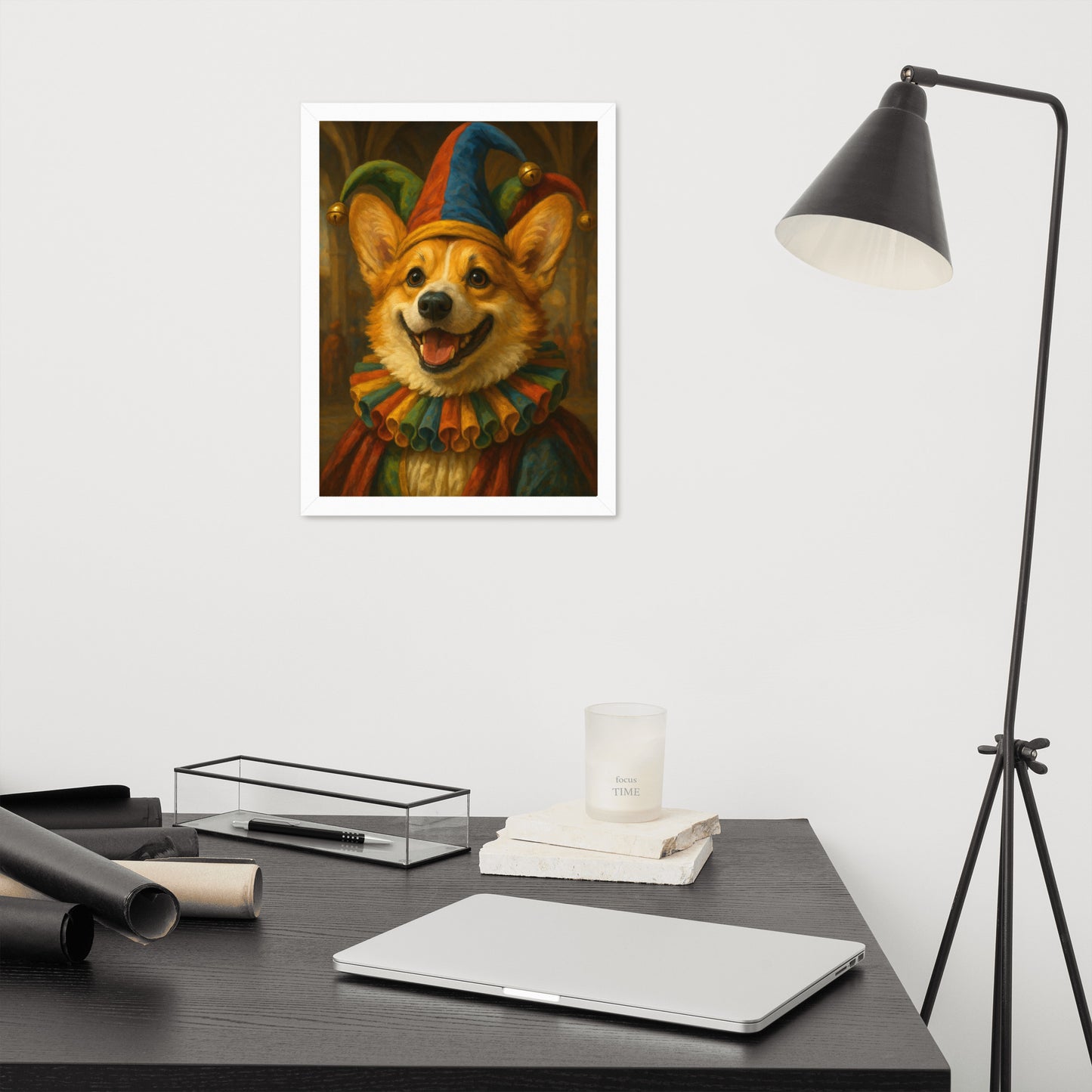 The Royal Jester — Custom Pet Portrait