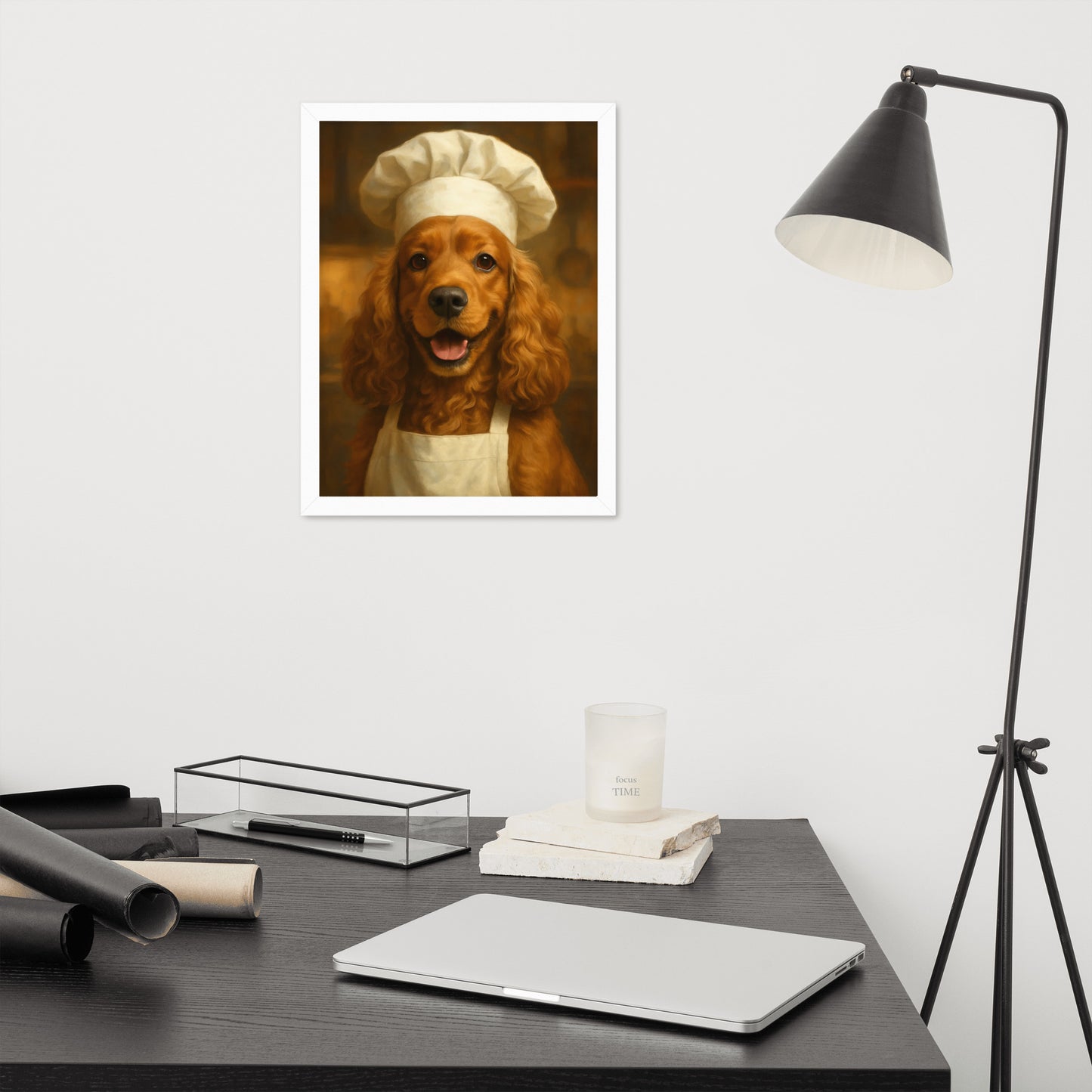 The Chef — Custom Pet Portrait