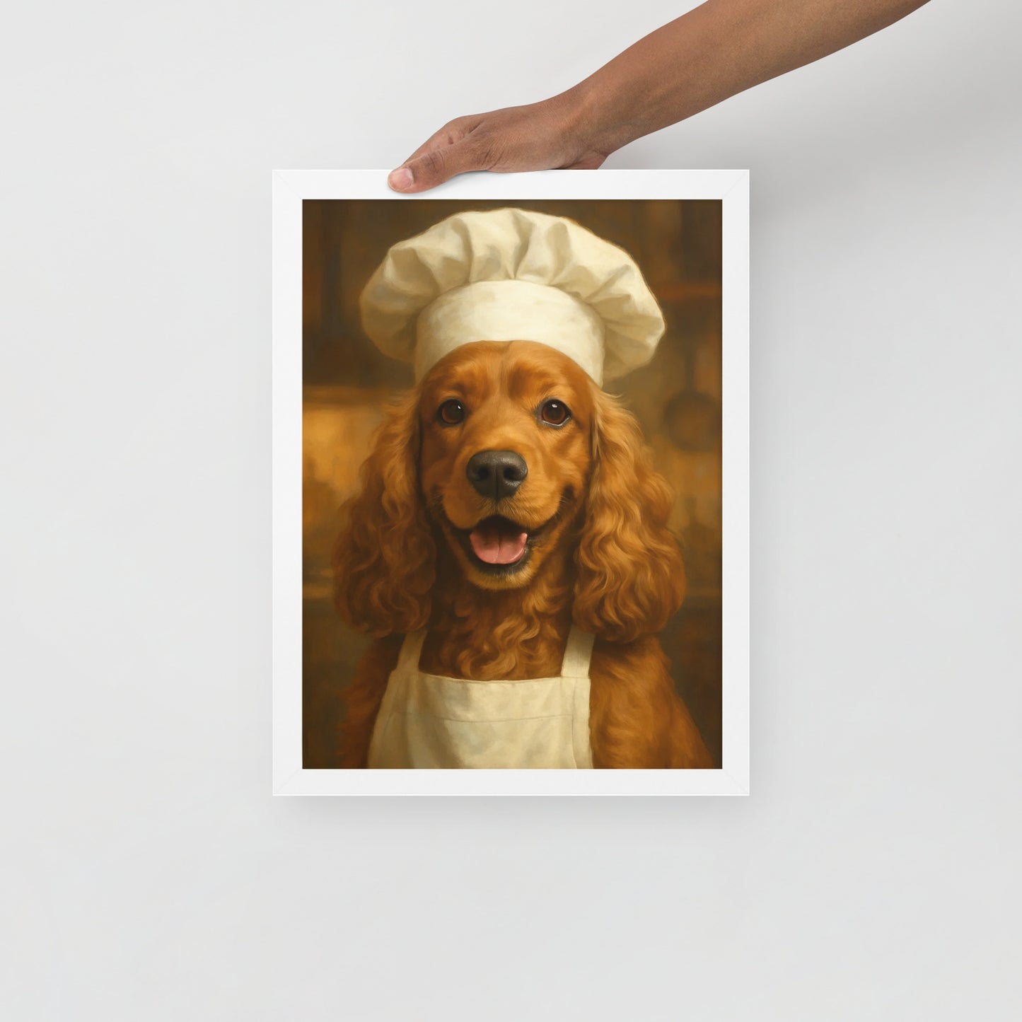 The Chef — Custom Pet Portrait