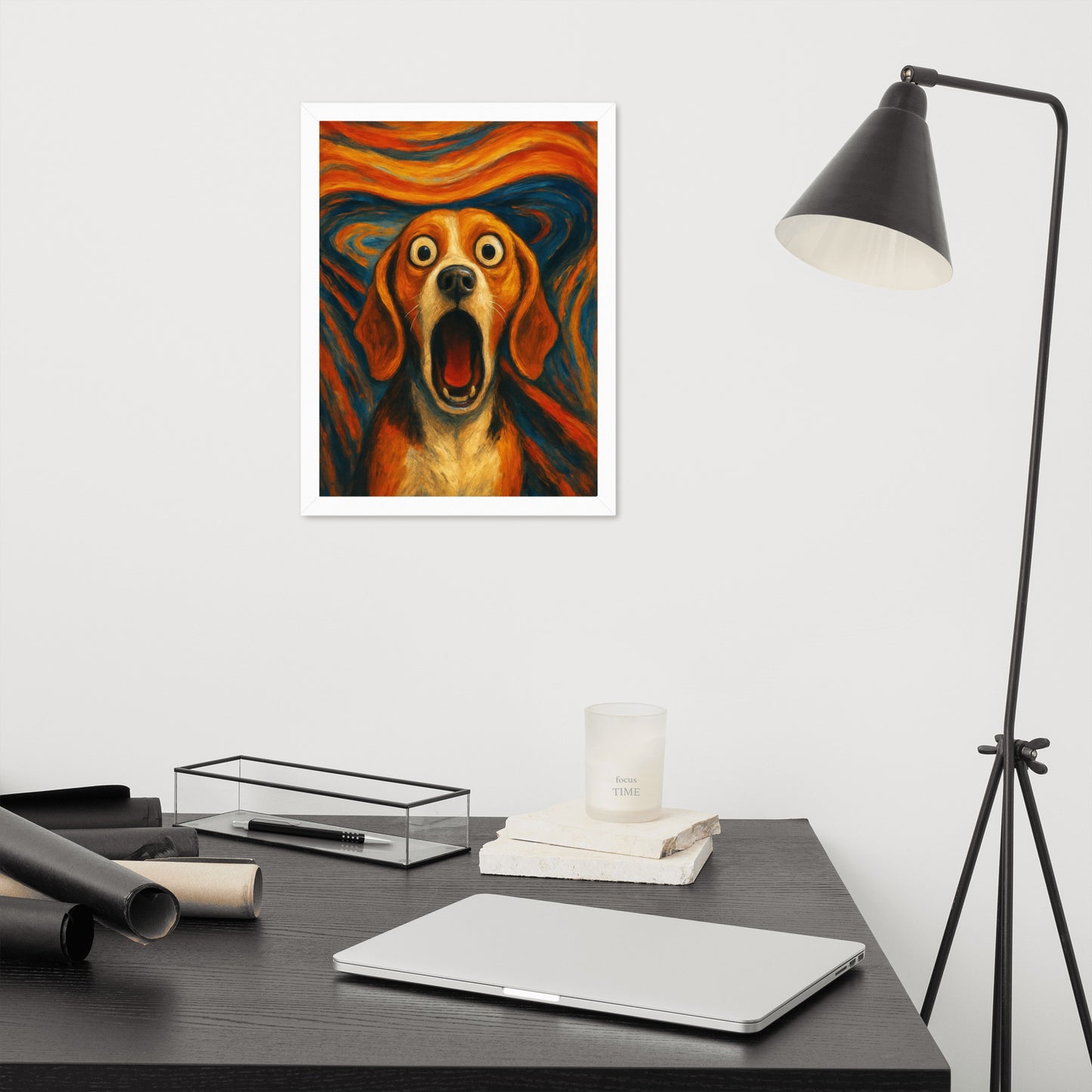 The Scream — Custom Pet Portrait