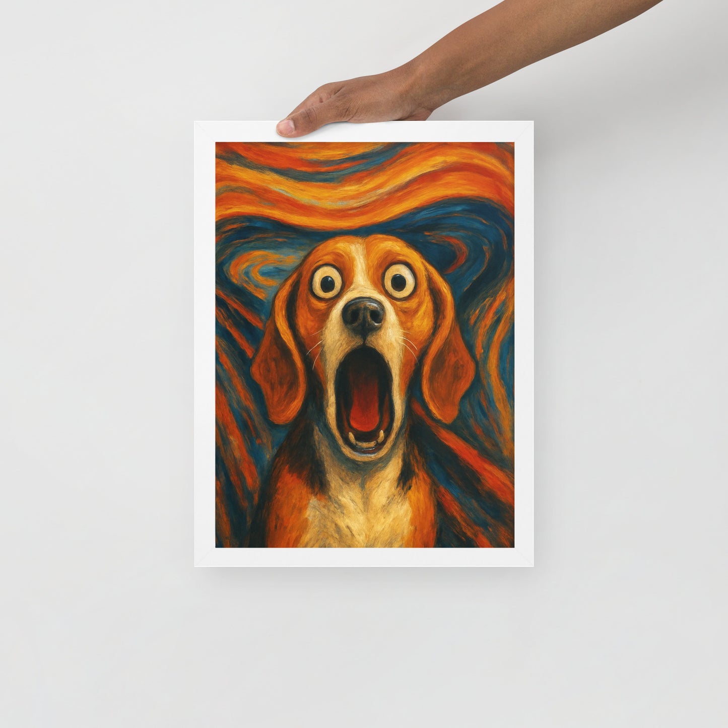 The Scream — Custom Pet Portrait
