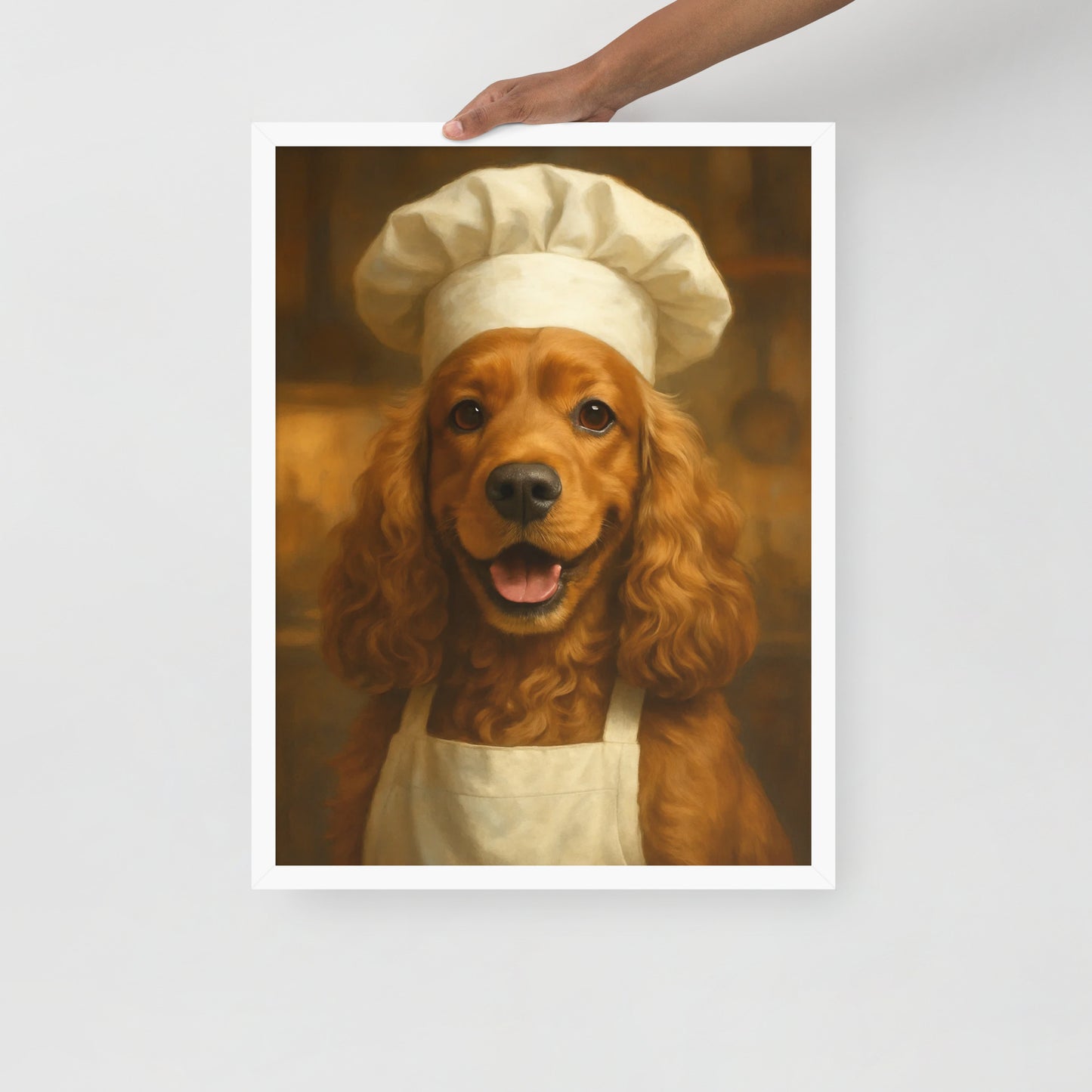 The Chef — Custom Pet Portrait