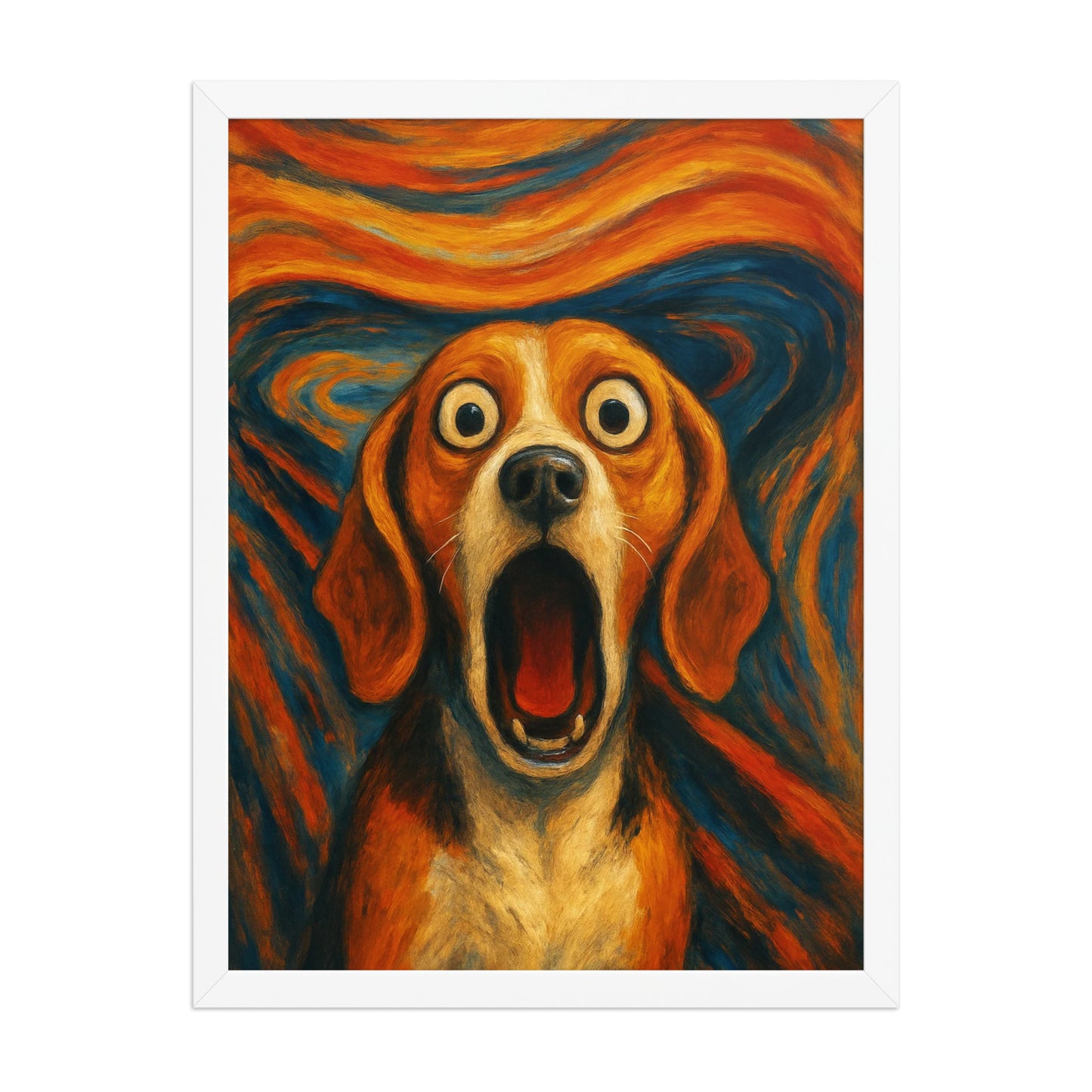 The Scream — Custom Pet Portrait