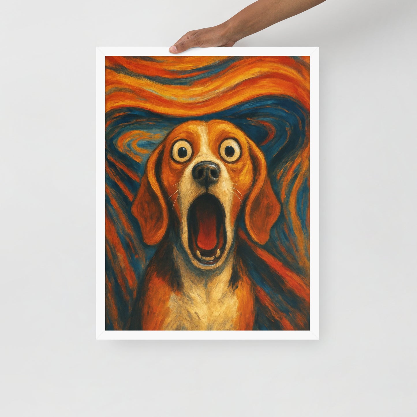 The Scream — Custom Pet Portrait