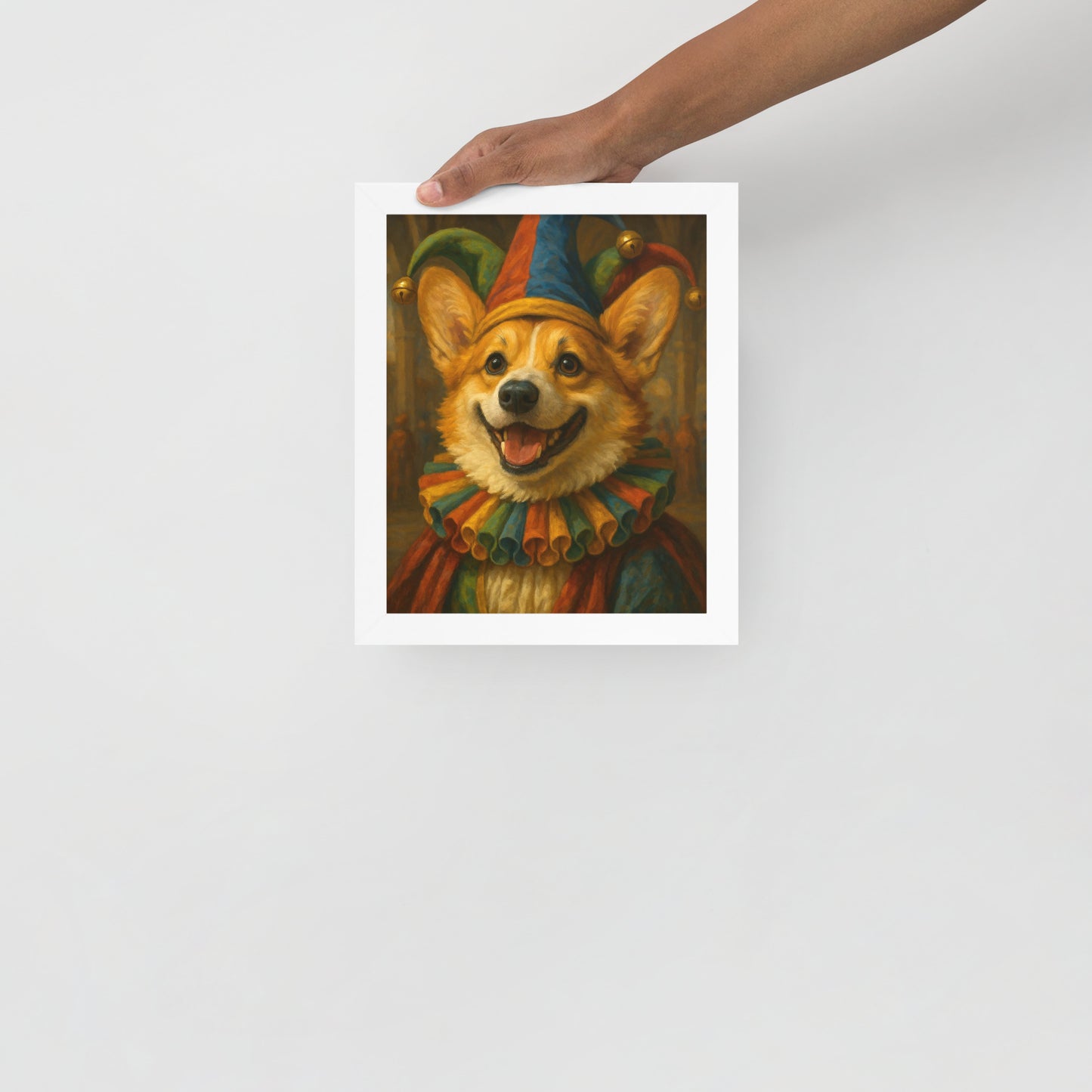 The Royal Jester — Custom Pet Portrait