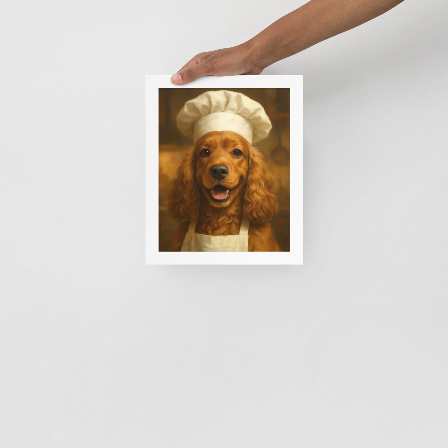 The Chef — Custom Pet Portrait