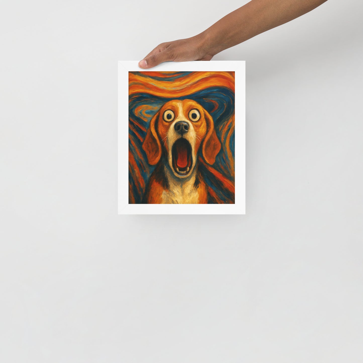 The Scream — Custom Pet Portrait