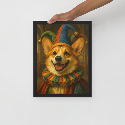 The Royal Jester — Custom Pet Portrait