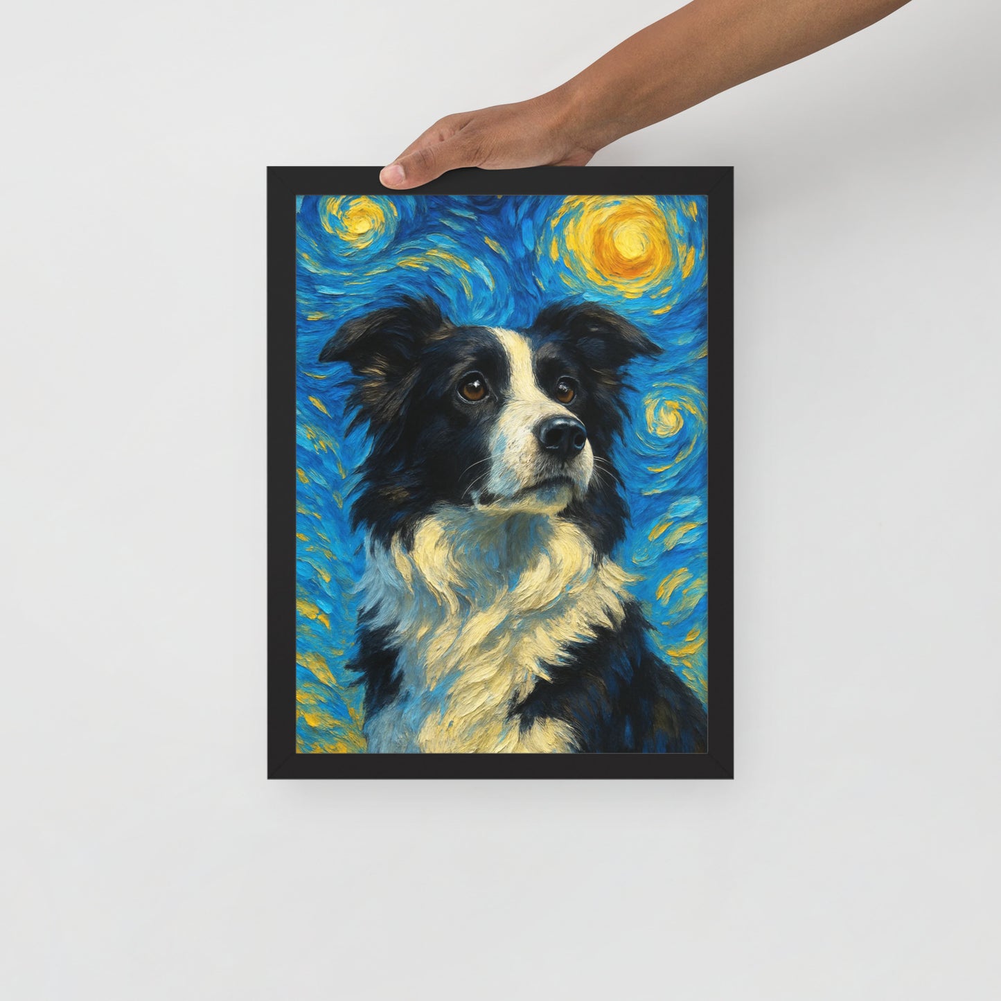 Starry Night Dreamscape — Custom Pet Portrait