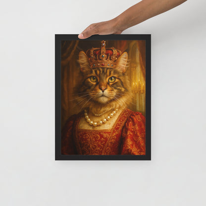 The Majestic Queen — Custom Pet Portrait