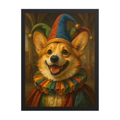 The Royal Jester — Custom Pet Portrait