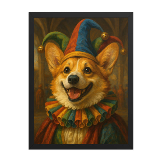 The Royal Jester — Custom Pet Portrait