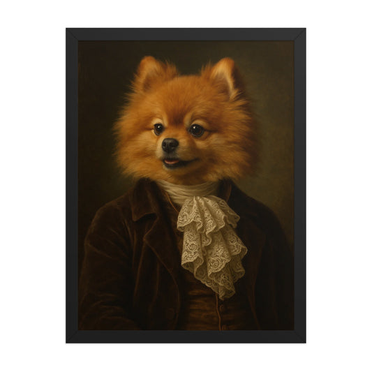 The Aristocrat’s Legacy — Custom Pet Portrait