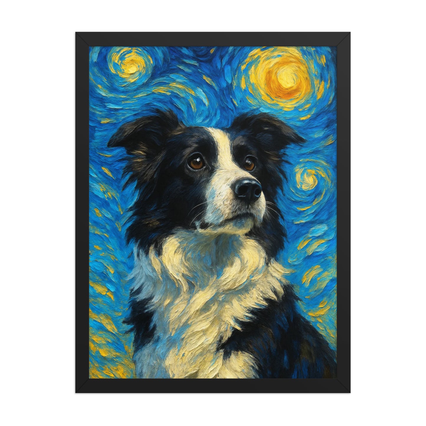 Starry Night Dreamscape — Custom Pet Portrait