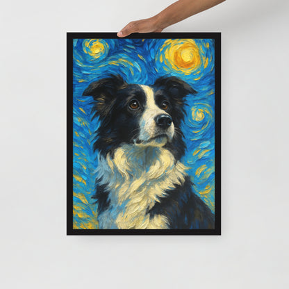Starry Night Dreamscape — Custom Pet Portrait