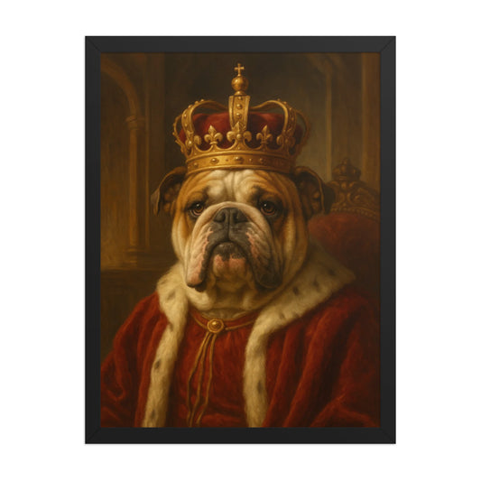 The Sovereign Monarch — Custom Pet Portrait