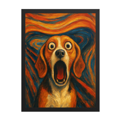 The Scream — Custom Pet Portrait