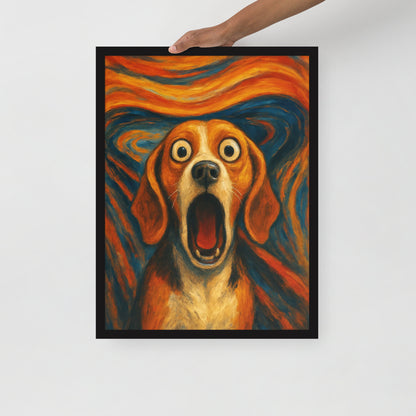 The Scream — Custom Pet Portrait