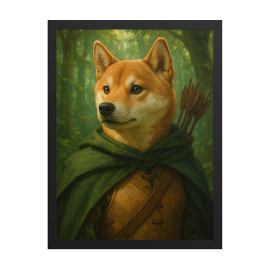 The Enchanted Archer — Custom Pet Portrait