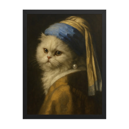 Girl with a Pearl Earring — Custom Pet Portrait