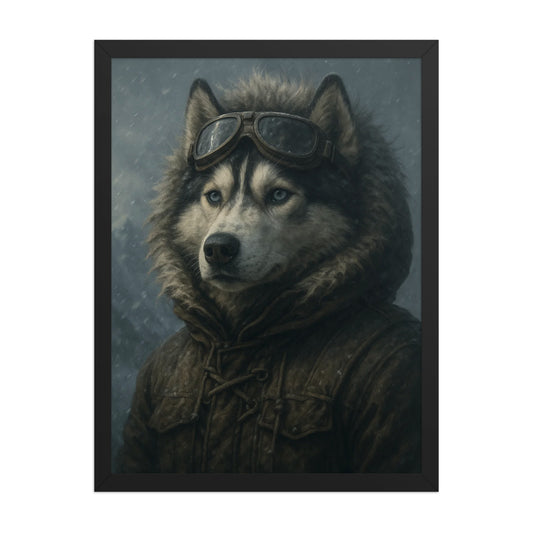 Arctic Adventurer — Custom Pet Portrait