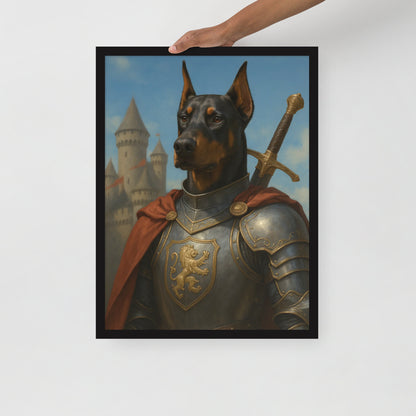 The Noble Knight — Custom Pet Portrait