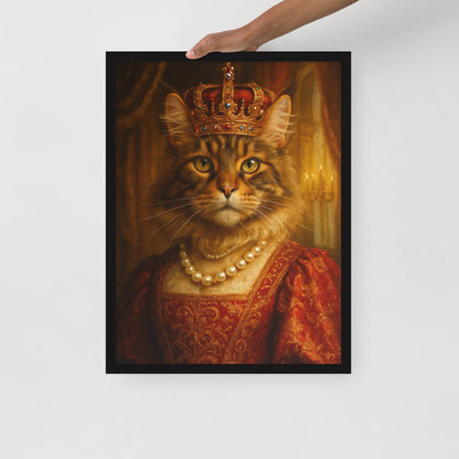 The Majestic Queen — Custom Pet Portrait
