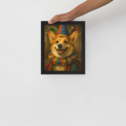 The Royal Jester — Custom Pet Portrait