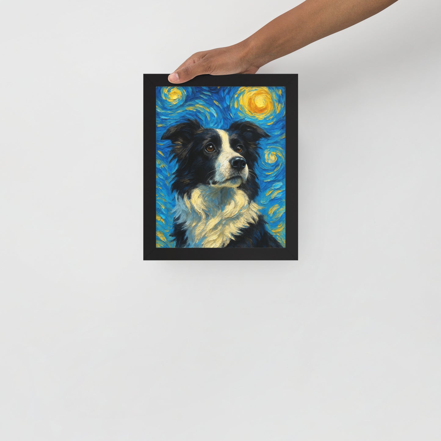 Starry Night Dreamscape — Custom Pet Portrait
