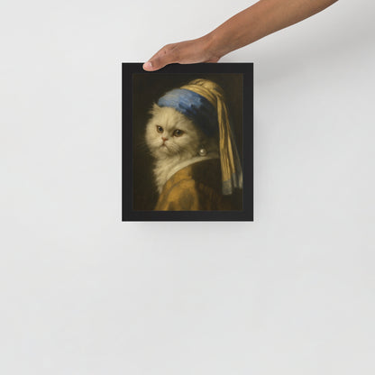 Girl with a Pearl Earring — Custom Pet Portrait