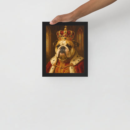 The Sovereign Monarch — Custom Pet Portrait
