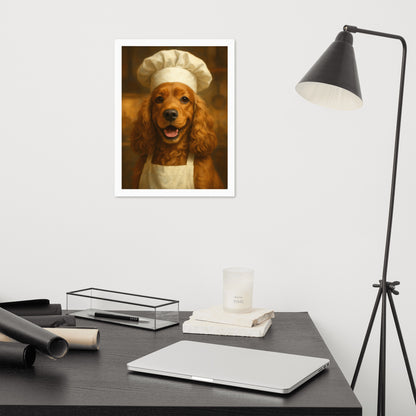 The Chef — Custom Pet Portrait