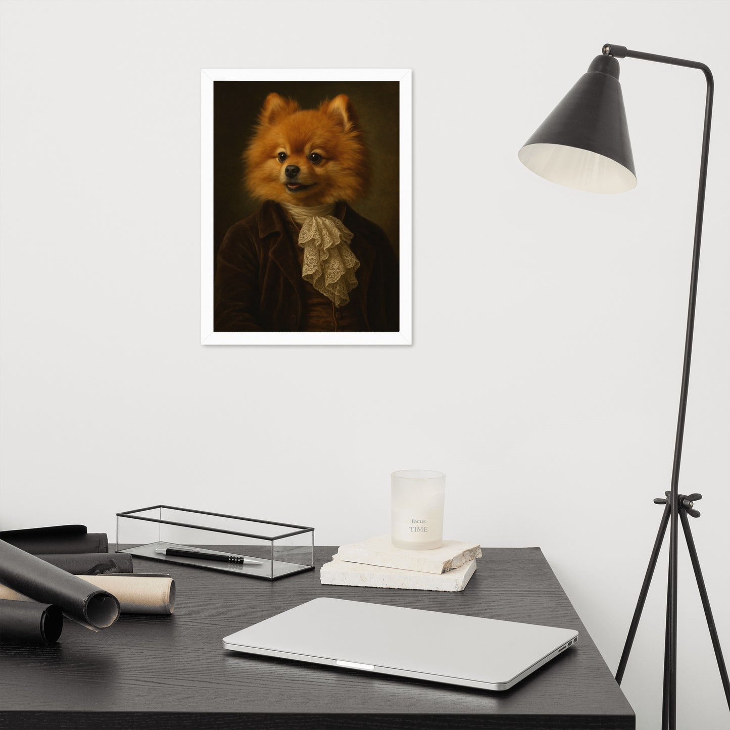 The Aristocrat’s Legacy — Custom Pet Portrait