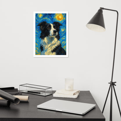 Starry Night Dreamscape — Custom Pet Portrait