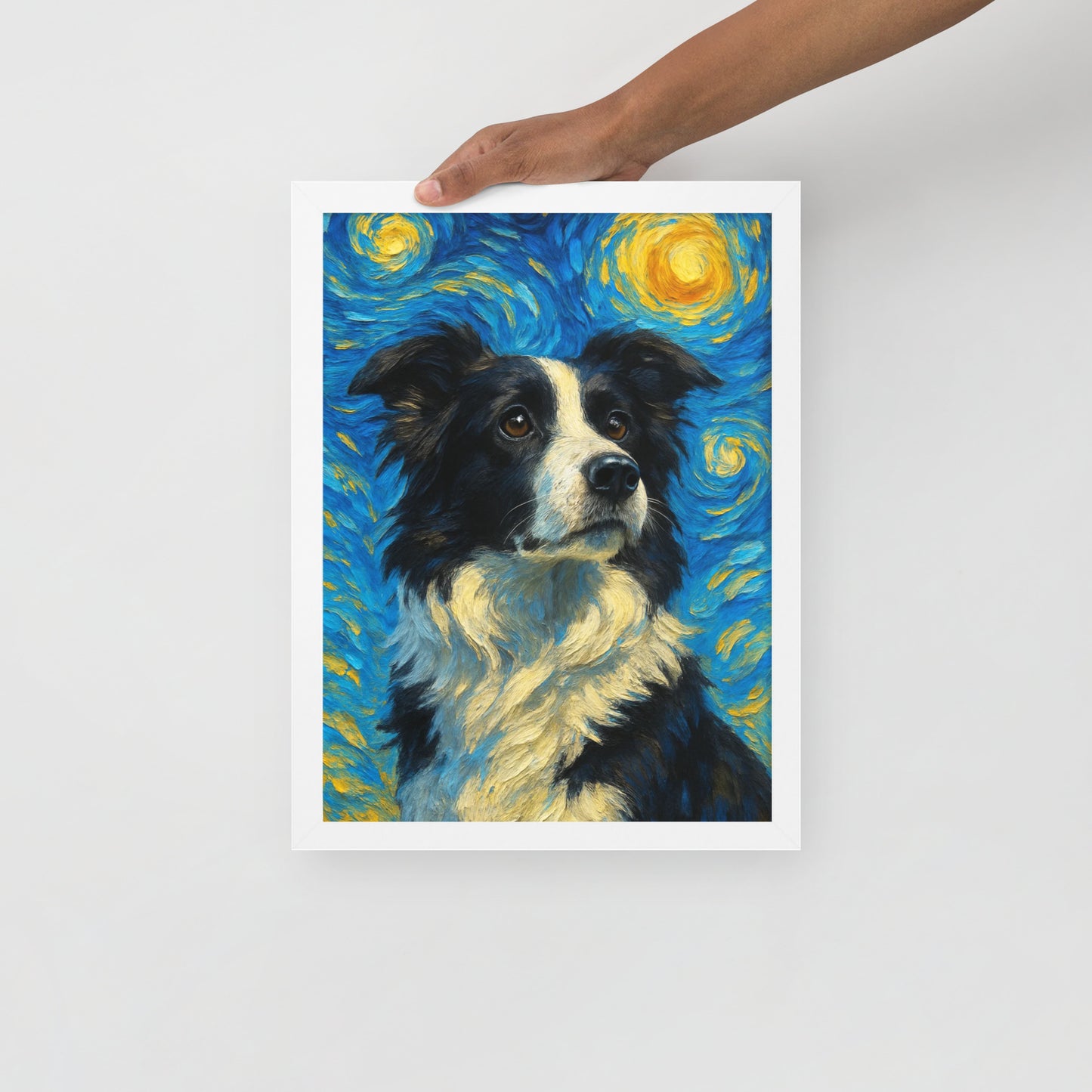 Starry Night Dreamscape — Custom Pet Portrait