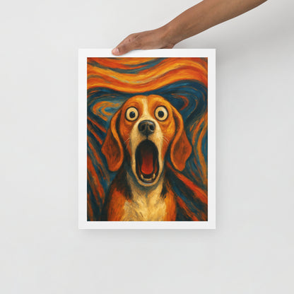 The Scream — Custom Pet Portrait