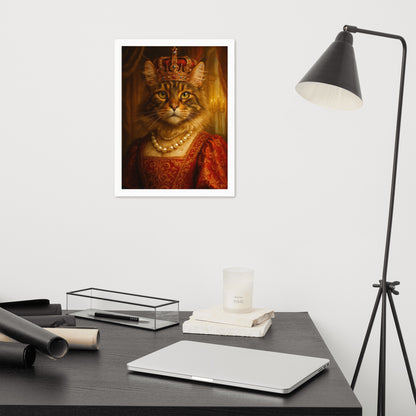 The Majestic Queen — Custom Pet Portrait