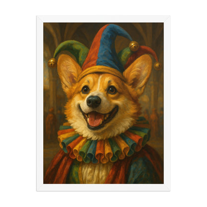 The Royal Jester — Custom Pet Portrait
