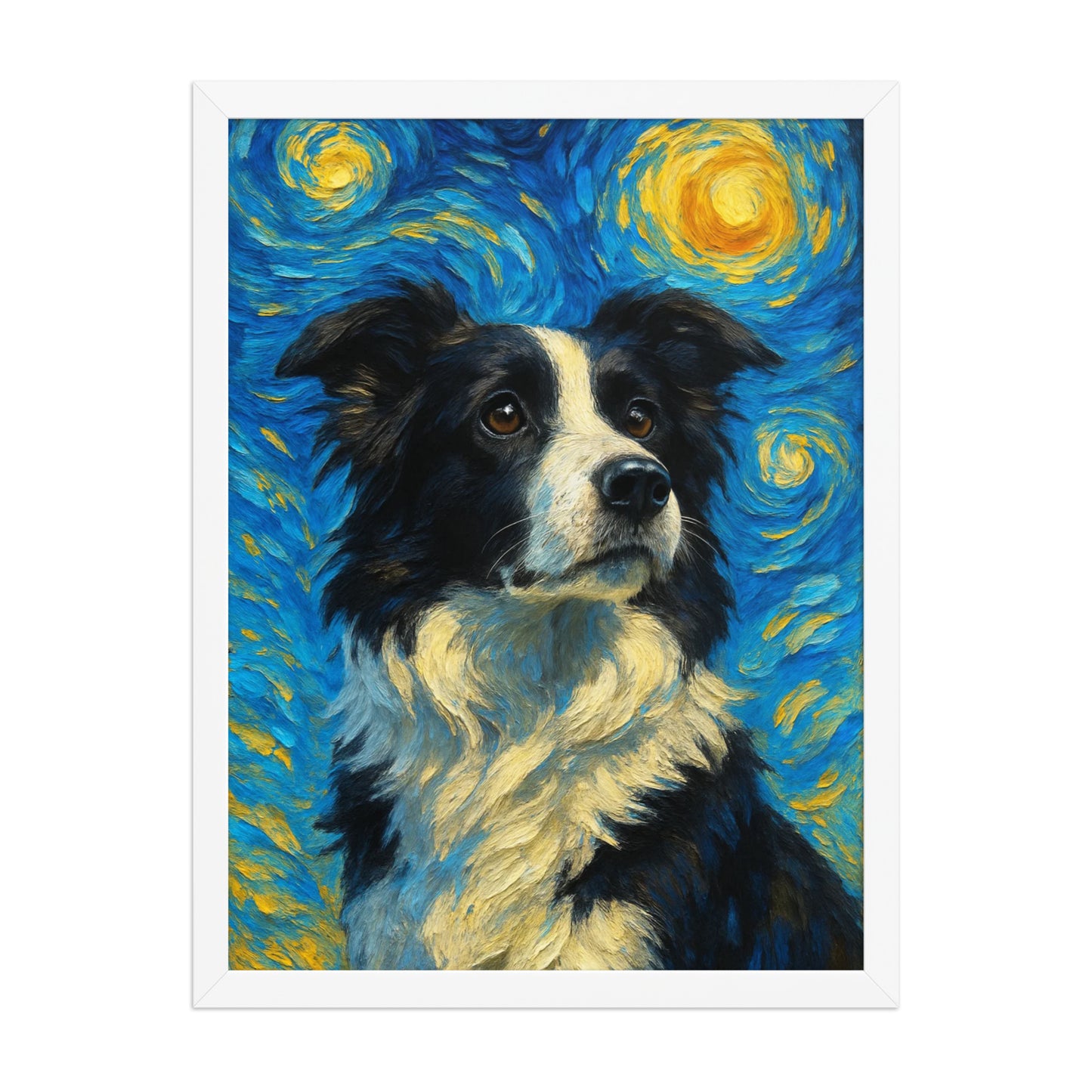Starry Night Dreamscape — Custom Pet Portrait